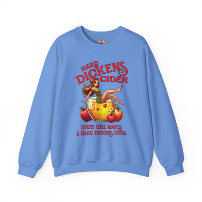 Hard Dickens Cider Crewneck Sweatshirt The Devil's Pickle