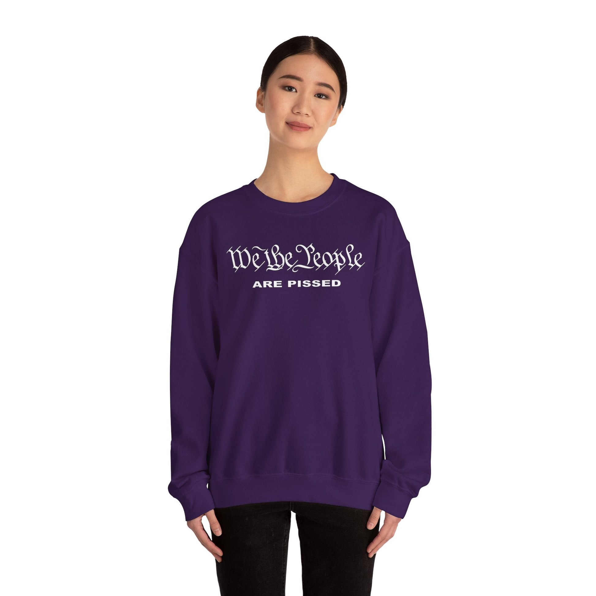 We The People Are Pissed Crewneck Sweatshirt The Devil's Pickle
