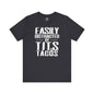 Easily Distracted By Tits and Tacos T-Shirt The Devil's Pickle