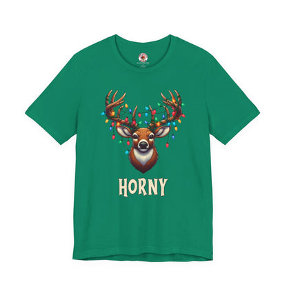 Horny Reindeer T-Shirt The Devil's Pickle
