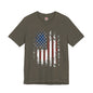 Distressed American Flag T-Shirt The Devil's Pickle