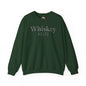 Whiskey Helps Crewneck Sweatshirt The Devil's Pickle