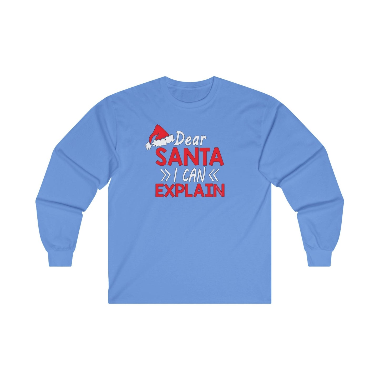 Dear Santa I Can Explain Long Sleeve Tee The Devil's Pickle