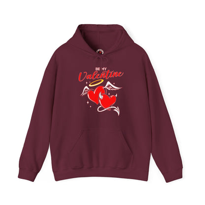Be My Valentine Hooded Sweatshirt The Devil's Pickle
