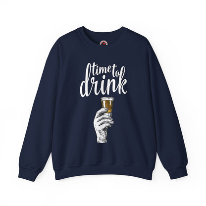 Time To Drink Crewneck Sweatshirt The Devil's Pickle