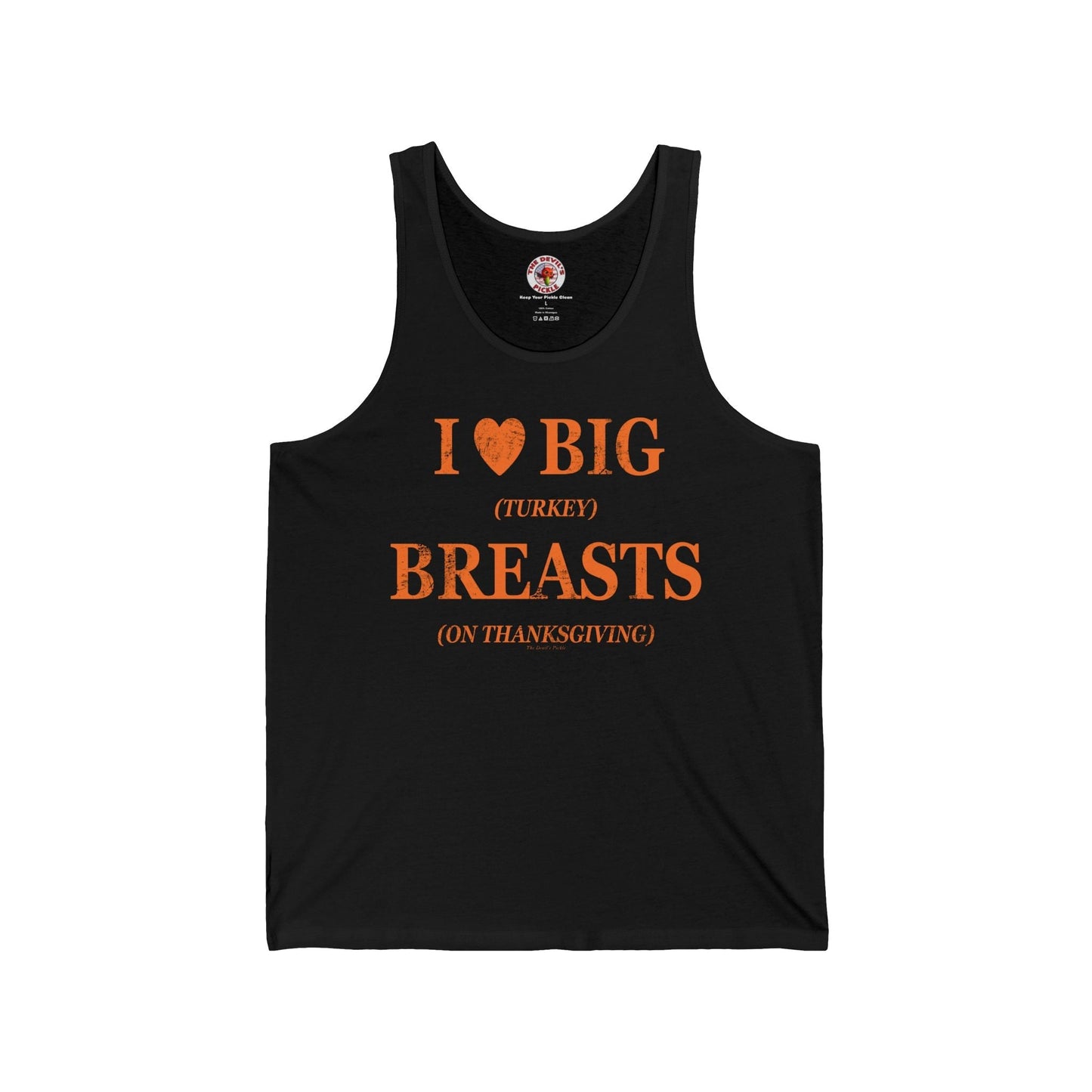 I Heart Big Breasts Tank Top The Devil's Pickle