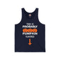 This is Probably Pumpkin Flavored Tank Top The Devil's Pickle