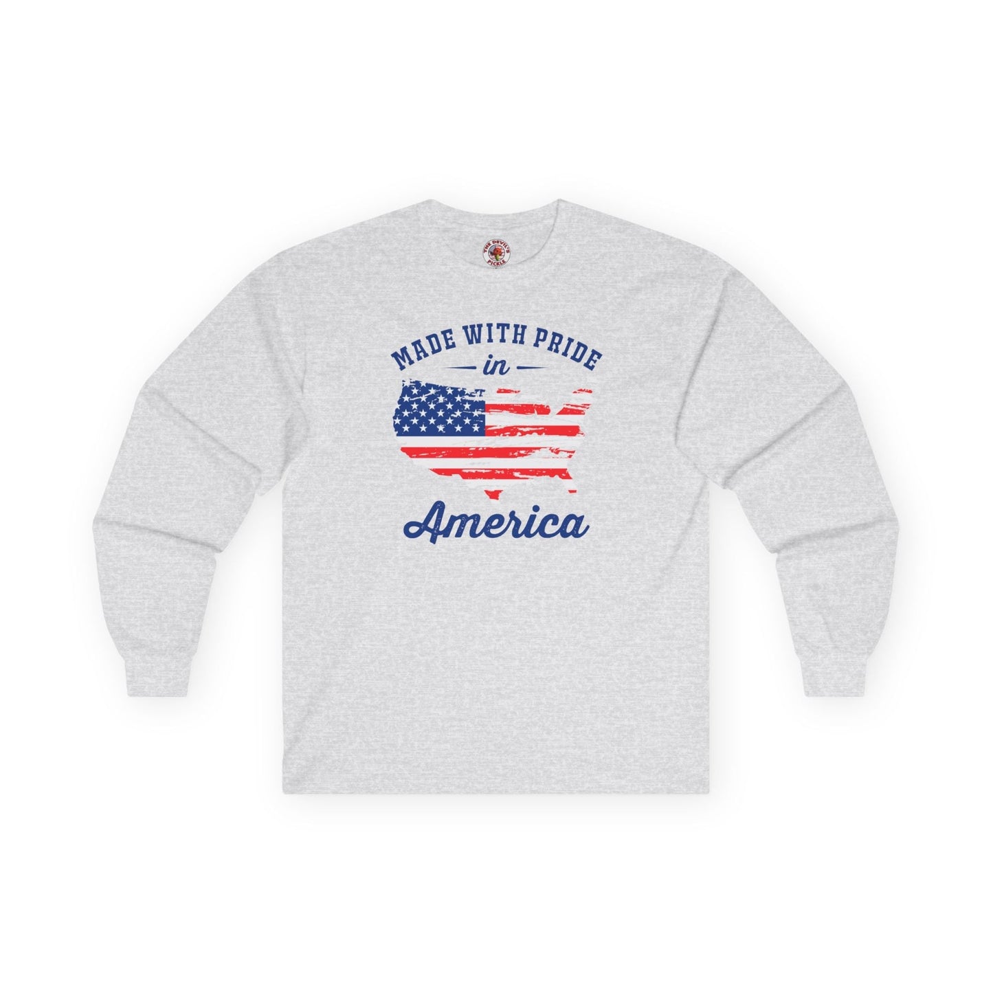 Made With Pride In America Long Sleeve Tee The Devil's Pickle