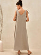 100% Linen Camisole Dress QEARL LINTICO