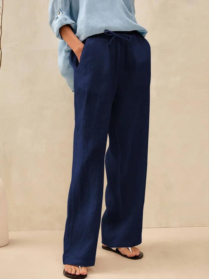 100% Linen Classic Pants LYON LINTICO