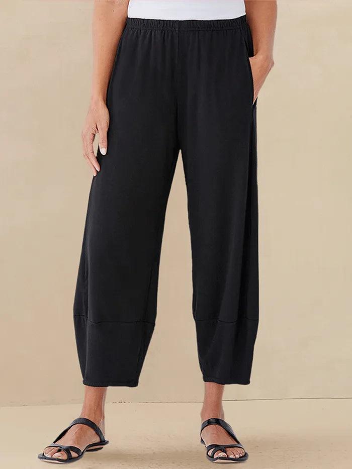 100% Linen Crop Pants RORY LINTICO