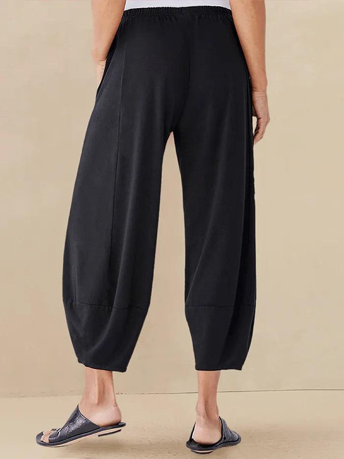 100% Linen Crop Pants RORY LINTICO