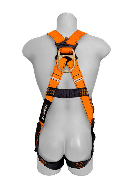 Frontline 100VTB Combat Economy Series Full Body Harness with Tongue Buckle Legs (Uni) Universal VM Hardware