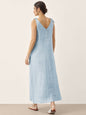 100% Linen Camisole Dress QEARL LINTICO