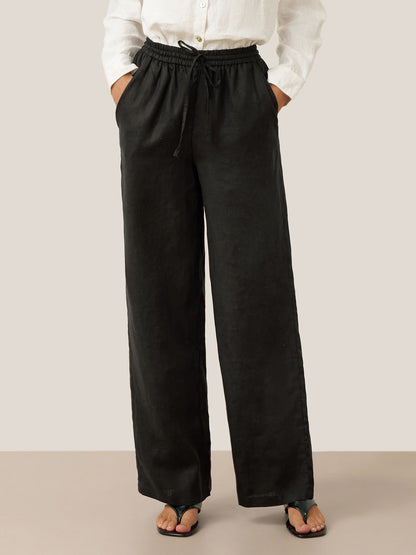 100% Linen Classic Pants LYON LINTICO