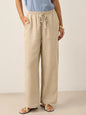 100% Linen Classic Pants LYON LINTICO