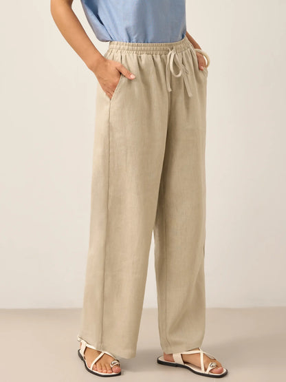 100% Linen Classic Pants LYON LINTICO