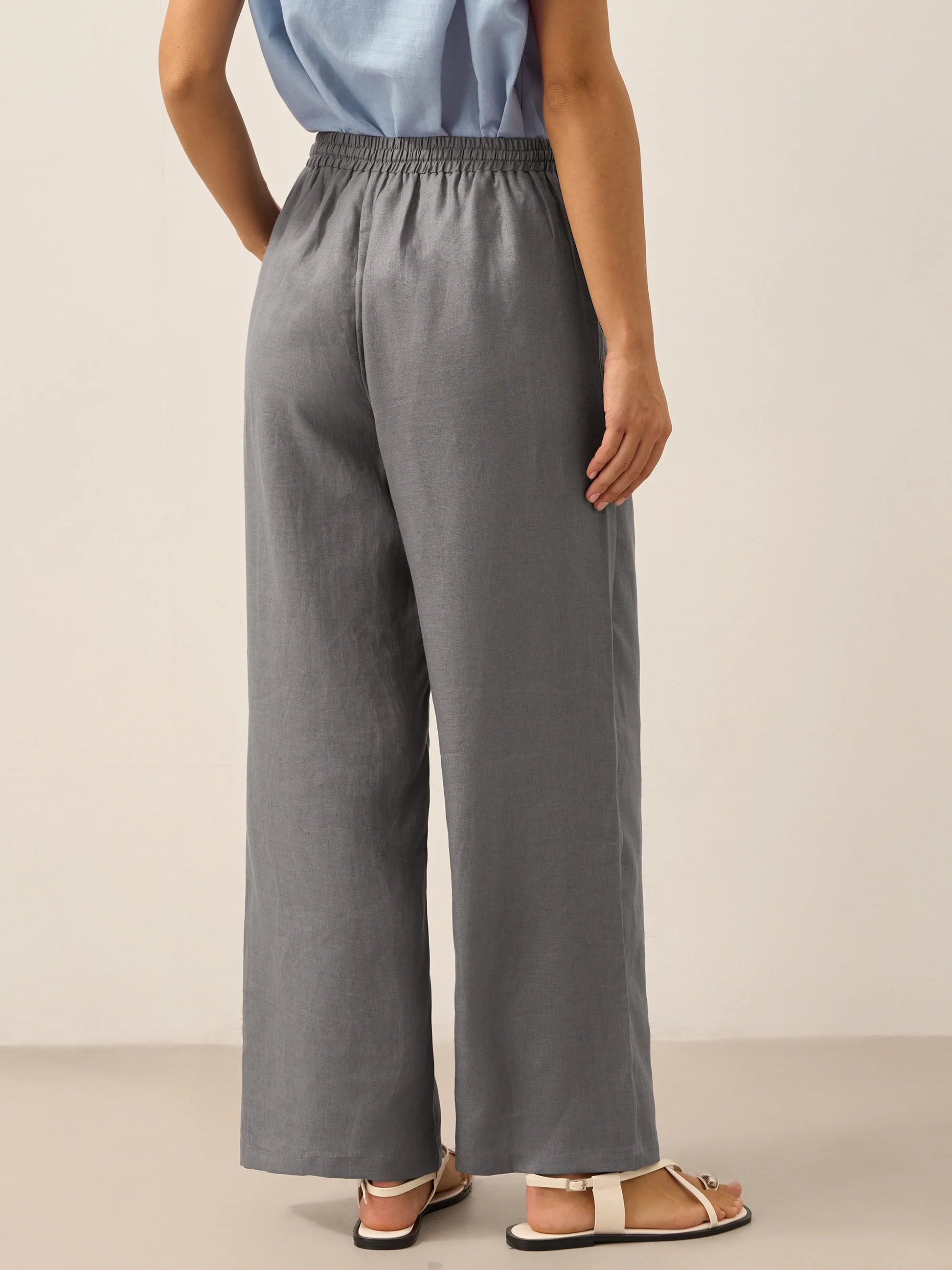 100% Linen Classic Pants LYON LINTICO