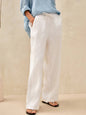 100% Linen Classic Pants LYON LINTICO