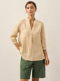 100% Linen Dress Shirt JOANNA LINTICO