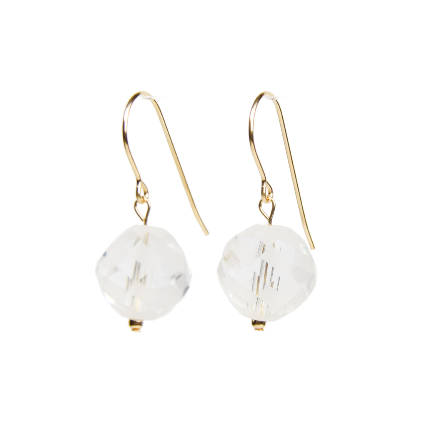 Glass Disco Earrings Emily Anne Designs LLC