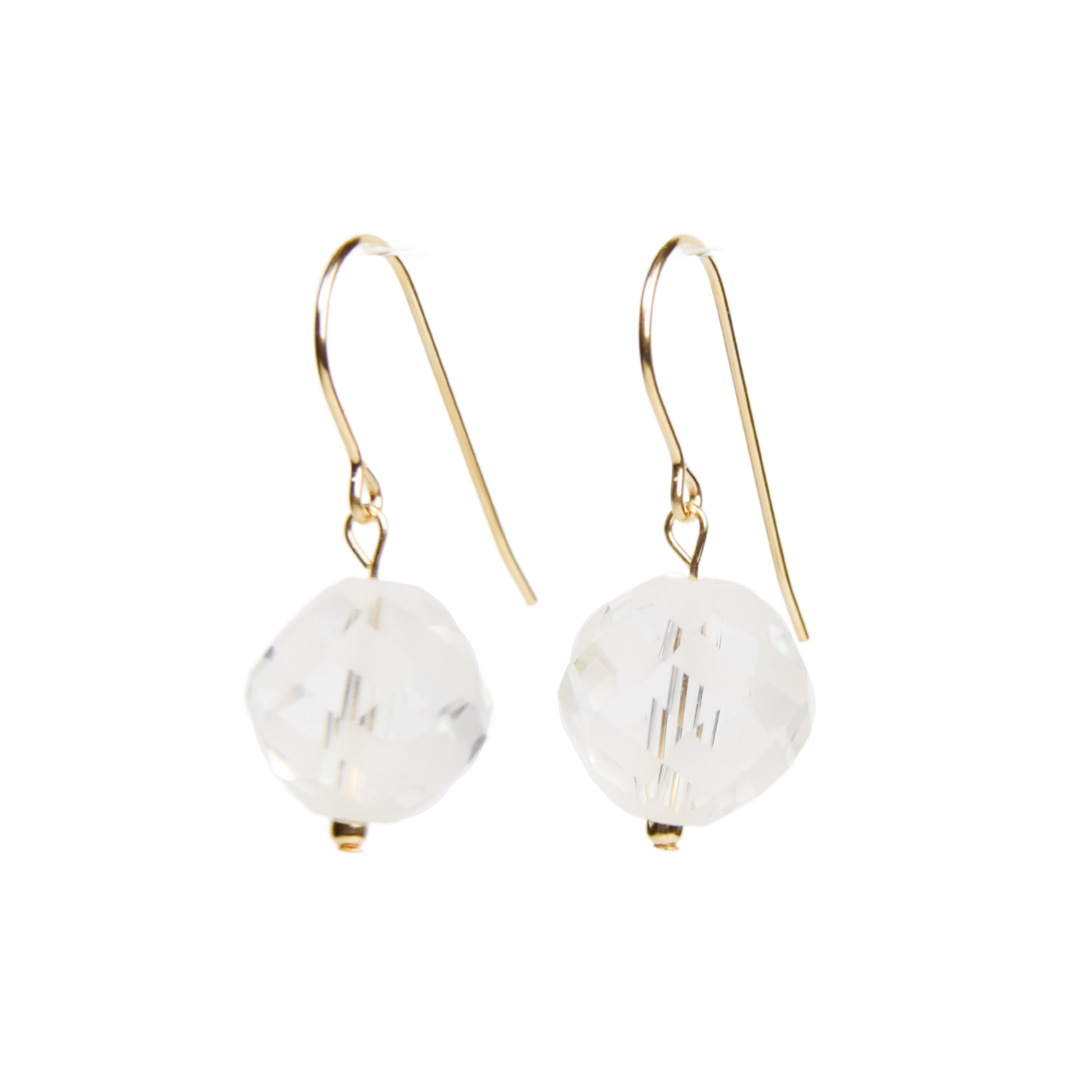 Glass Disco Earrings Emily Anne Designs LLC