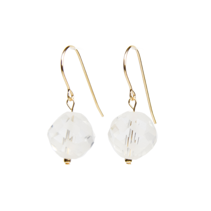 Glass Disco Earrings Emily Anne Designs LLC