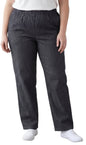 Women's Lightweight Pull-On Denim Jeans with Elastic Waist – Relaxed Fit Stretch Jeans for Casual Everyday Wear TURTLE BAY APPAREL