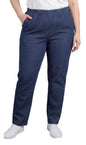 Women's Lightweight Pull-On Denim Jeans with Elastic Waist – Relaxed Fit Stretch Jeans for Casual Everyday Wear TURTLE BAY APPAREL