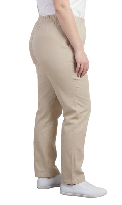 Women's Lightweight Pull-On Denim Jeans with Elastic Waist – Relaxed Fit Stretch Jeans for Casual Everyday Wear TURTLE BAY APPAREL