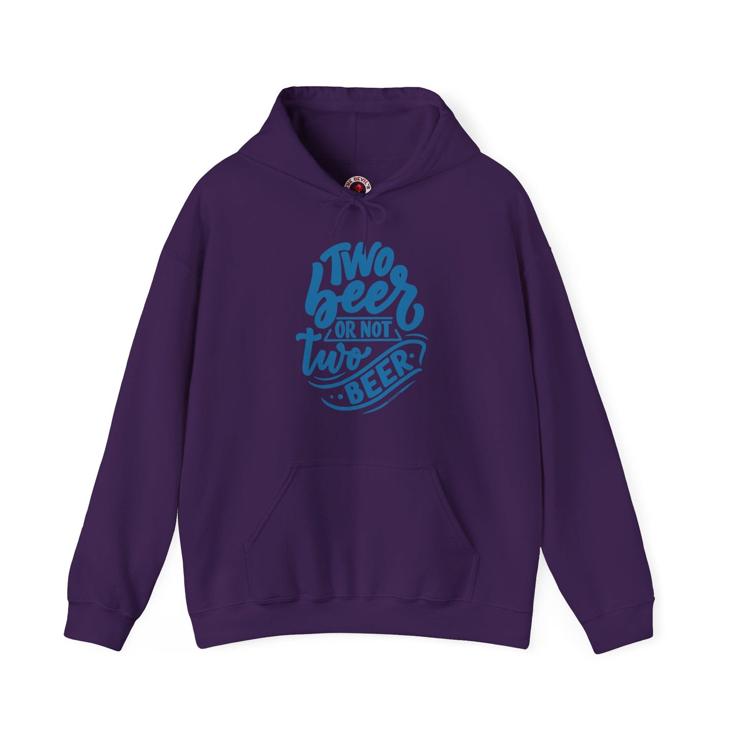 Two Beer or Not Two Beer Hooded Sweatshirt The Devil's Pickle