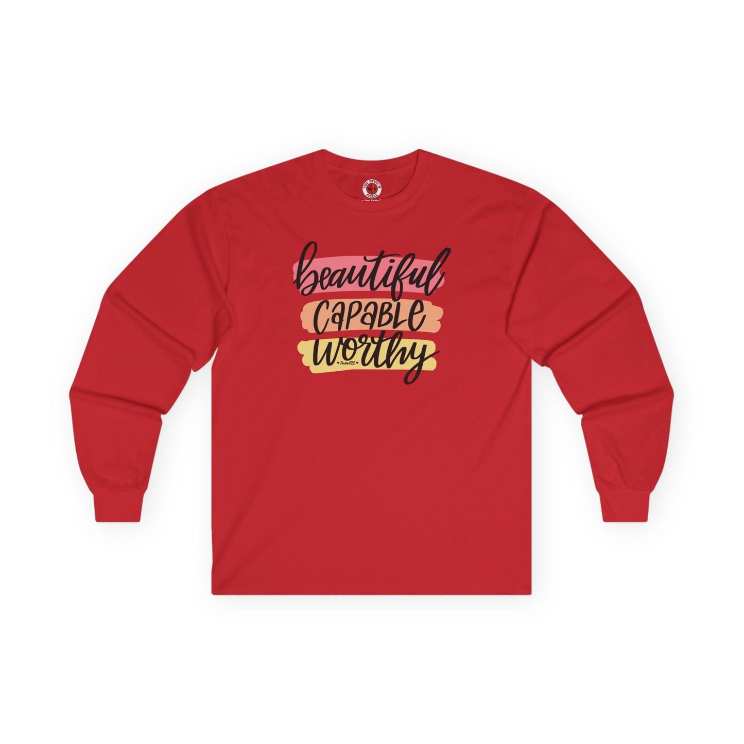Beautiful Capable Worthy Long Sleeve Tee The Devil's Pickle