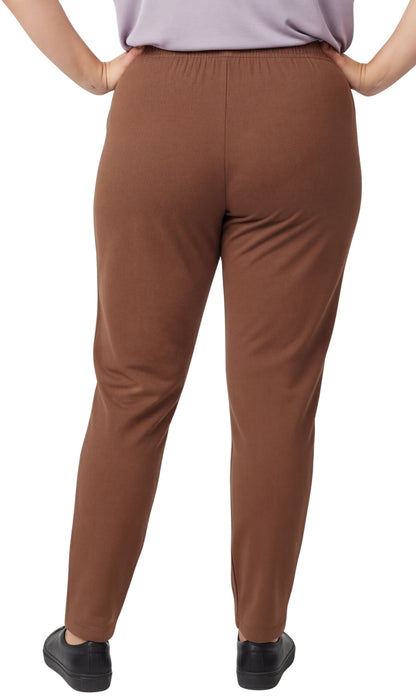Women's Premium Cotton Stretch High-Waisted Black Leggings - Dressy Comfort in an Everyday Essential TURTLE BAY APPAREL