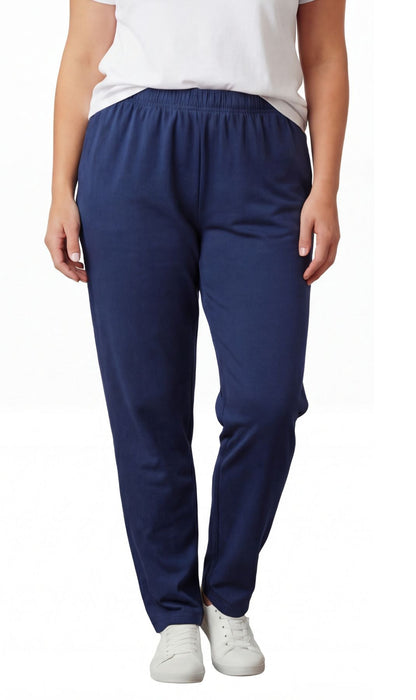 Women's Premium Cotton Stretch High-Waisted Black Leggings - Dressy Comfort in an Everyday Essential TURTLE BAY APPAREL