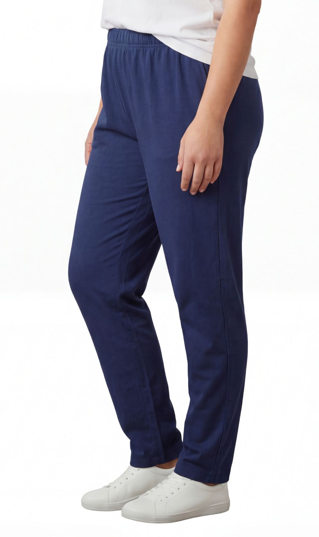 Women's Premium Cotton Stretch High-Waisted Black Leggings - Dressy Comfort in an Everyday Essential TURTLE BAY APPAREL