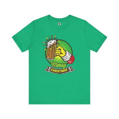 Merry Christmas Beer T-Shirt The Devil's Pickle
