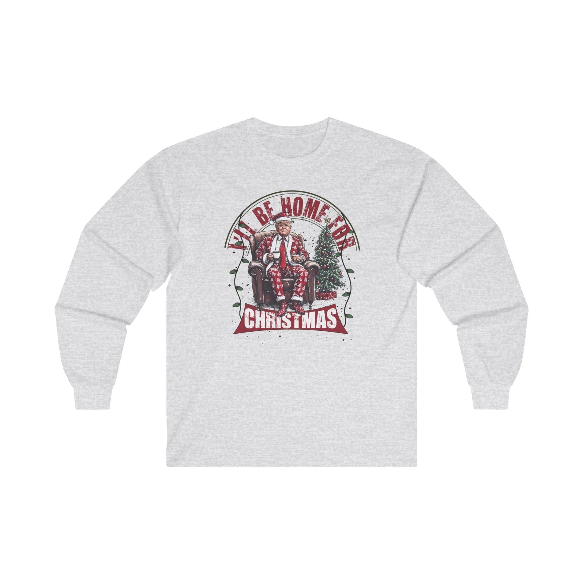 I'll Be Home For Christmas Long Sleeve Tee The Devil's Pickle