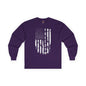 Freedom American Flag Long Sleeve Tee The Devil's Pickle