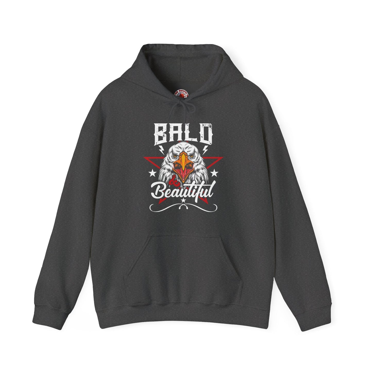 Bald And Beautiful Hooded Sweatshirt The Devil's Pickle