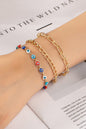 Evil eye and chain bracelet set Shop Style & More | Fresh Looks, Everyday Deals & Free Shipping
