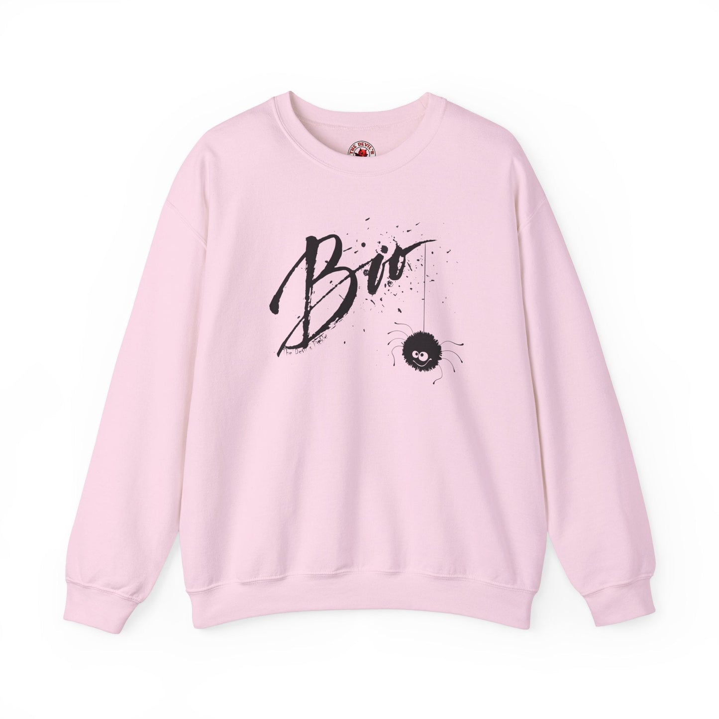 Boo Spider Crewneck Sweatshirt The Devil's Pickle