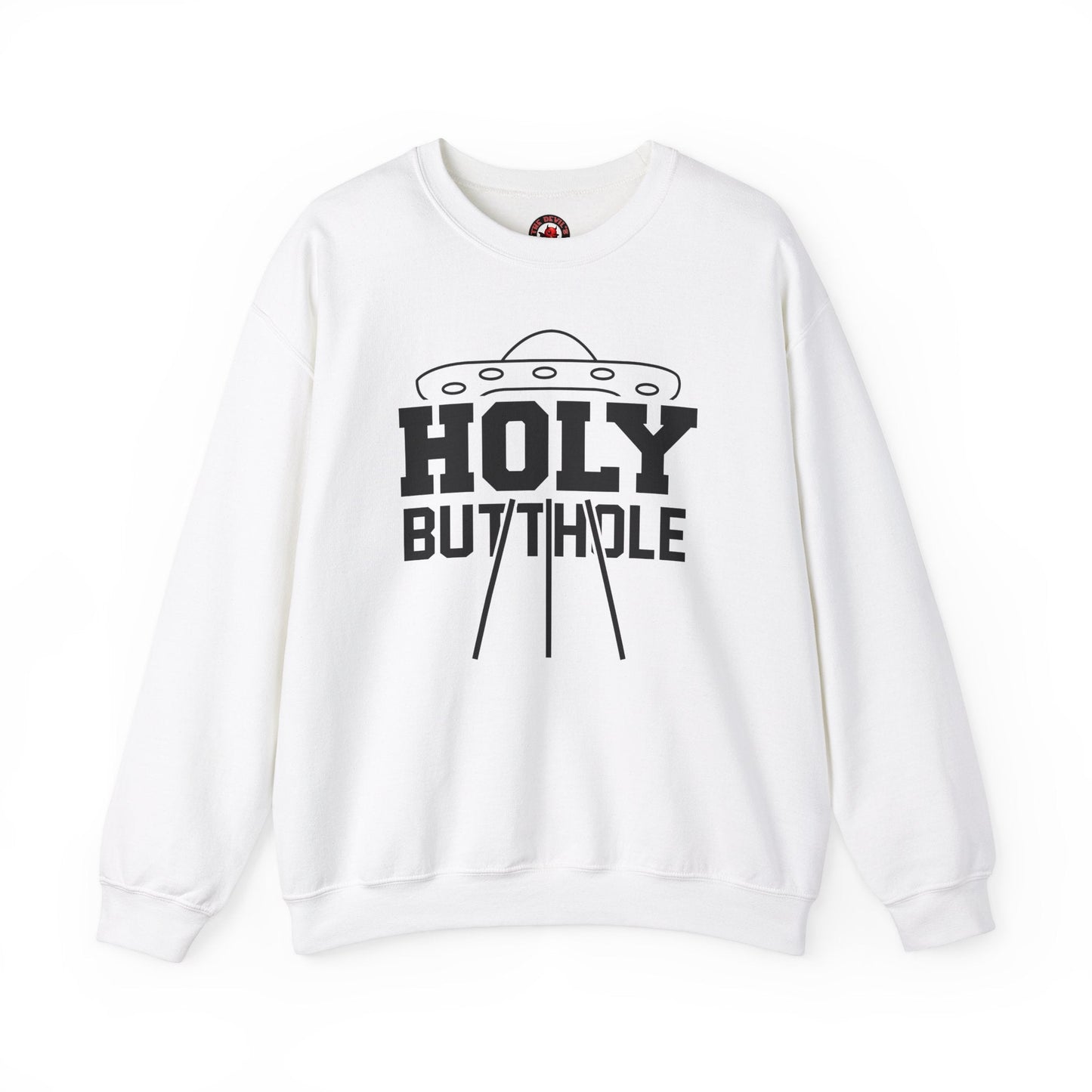 Holy Butthole Crewneck Sweatshirt The Devil's Pickle