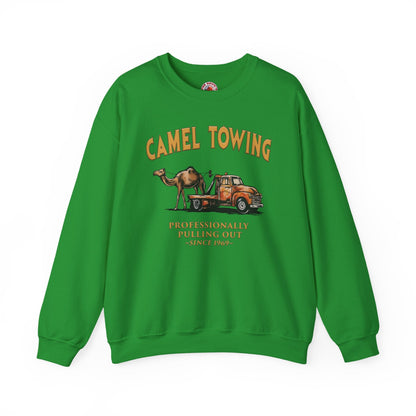 Camel Towing Crewneck Sweatshirt The Devil's Pickle