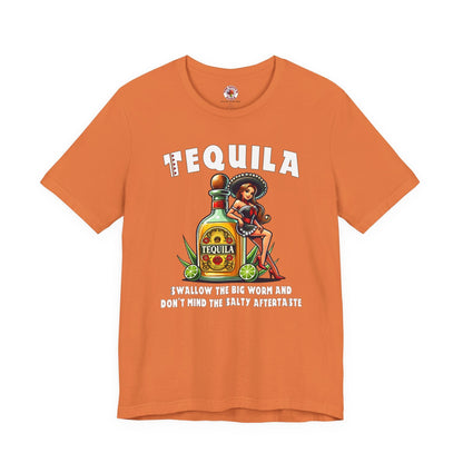 Tequila Swallow The Big Worm T-Shirt The Devil's Pickle