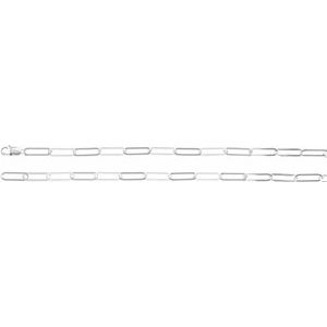 Sterling Silver 6.2 mm Paperclip-Style 20" Chain Ethereal Legacy Boutiques