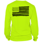 Old Glory - Long Sleeve Safety Yellow Hi-Vis T-Shirt Armed American Supply