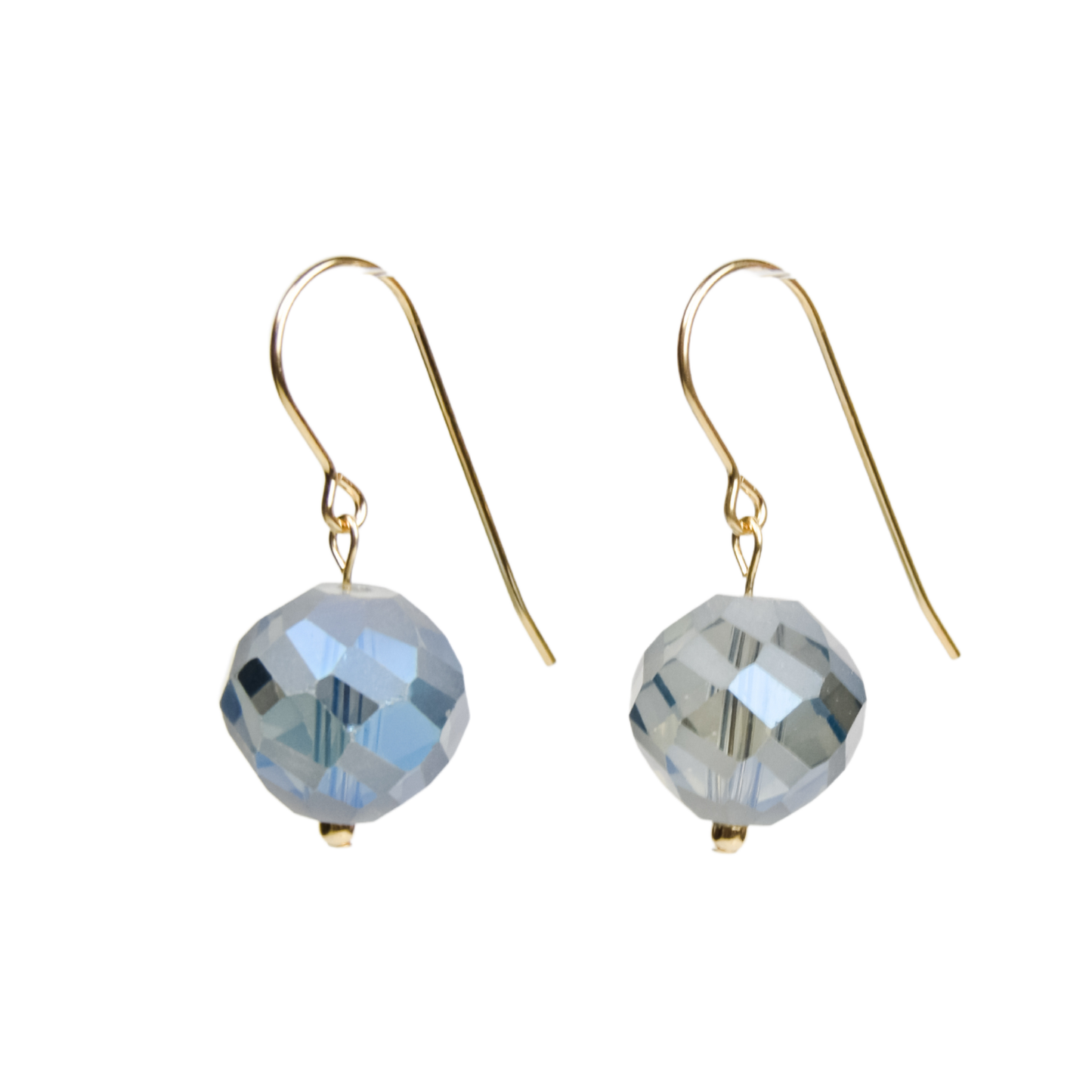 Glass Disco Earrings Emily Anne Designs LLC