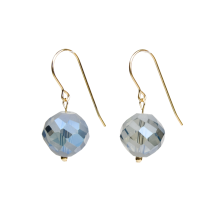Glass Disco Earrings Emily Anne Designs LLC