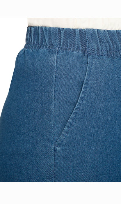 Women’s Lightweight Stretch Denim Capri Pants – Comfortable Everyday Fit TURTLE BAY APPAREL