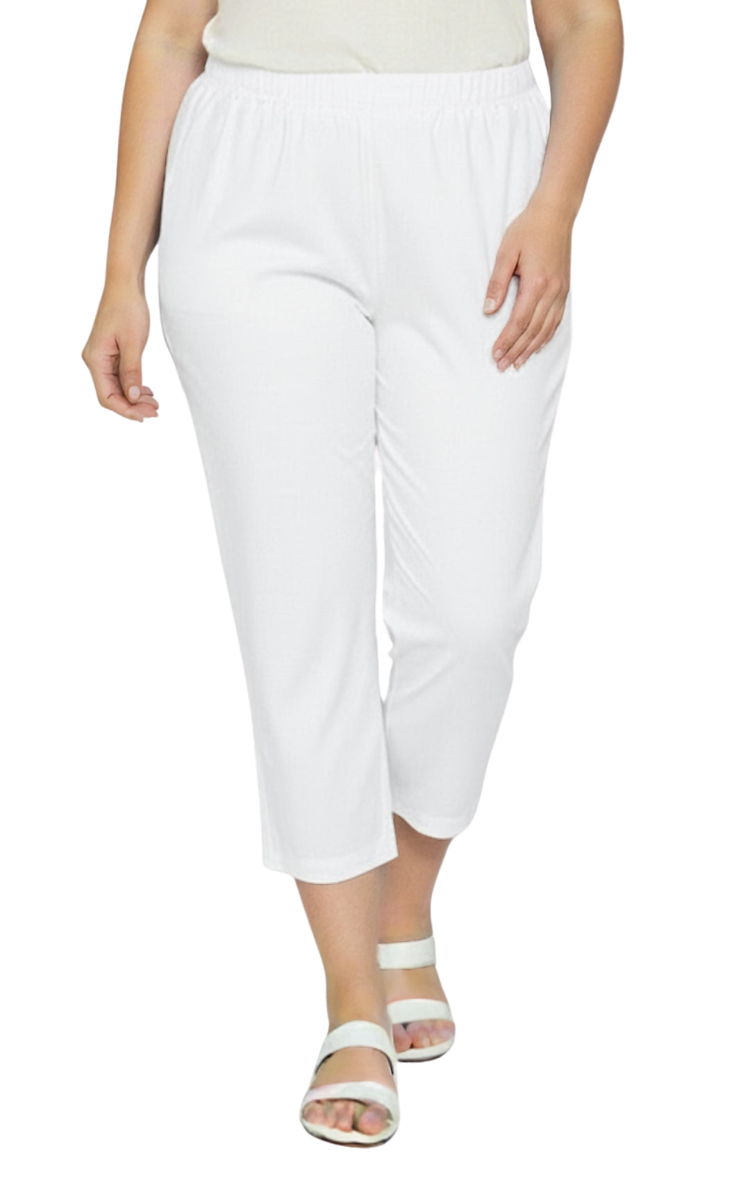 Women’s Lightweight Stretch Denim Capri Pants – Comfortable Everyday Fit TURTLE BAY APPAREL